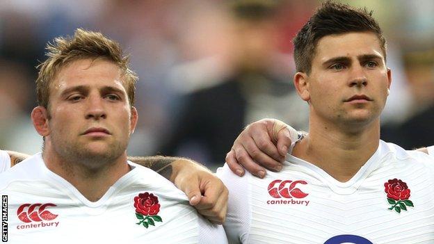 Tom and Ben Youngs have played together for England