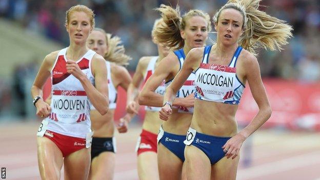 Eilish McColgan beat Paul Radcliffe's British record and her own Scottish mark