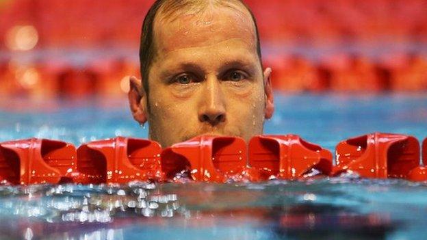 British swimmer Sascha Kindred OBE