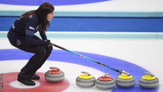 Scotland's Eve Muirhead was hoping to compete in Switzerland