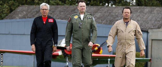 Trevor Jarvis (l), Des Hart (c) and Yves Clarke