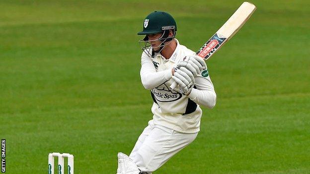 Worcestershire and England Lions batsman Joe Clarke