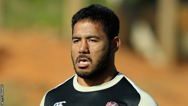 England's Manu Tuilagi