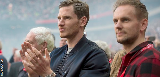 Jan Vertonghen and Siem de Jong