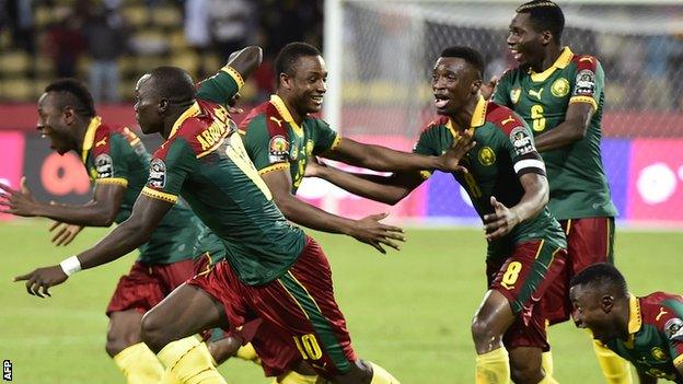 Cameroon also beat Senegal on penalties in the 2002 final