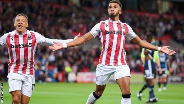 Jacob Brown, Stoke's 14-goal top scorer last season, has now netted in successive home games this time around