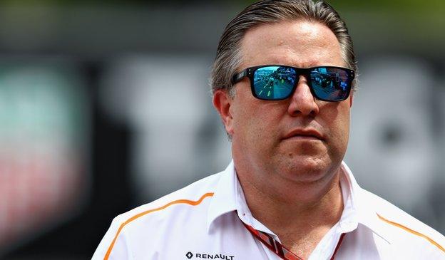 Zak Brown of McLaren