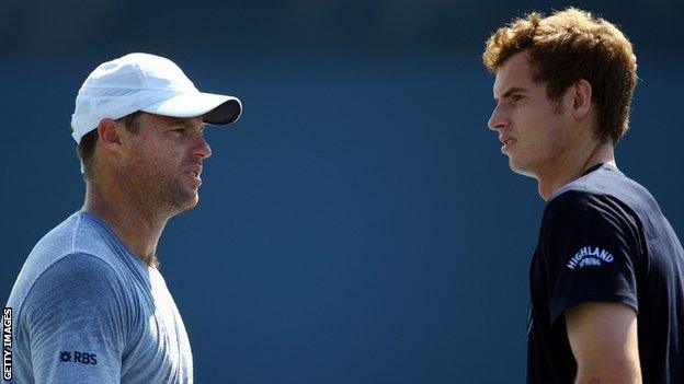 Miles Maclagan and Andy Murray