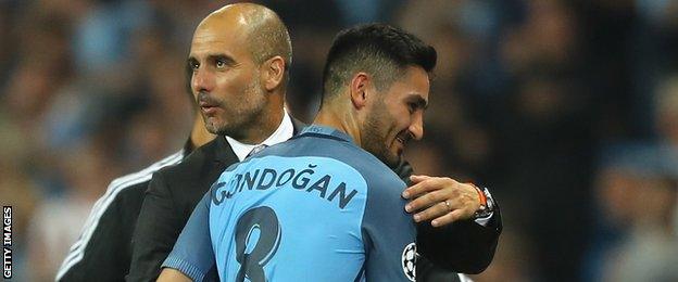 Gundogan and Guardiola