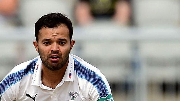 A former England youth captain, Azeem Rafiq captained Yorkshire in a Twenty20 fixture in 2012