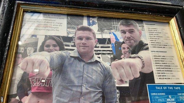 Saul Alvarez and Liam Smith