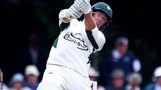 Worcestershire all-rounder Jack Shantry