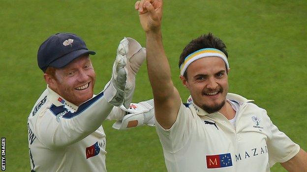 Jonny Bairstow and Jack Brooks