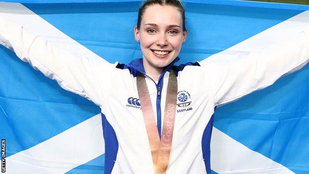 McIntosh won two bronze medals for Scotland at the 2018 Commonwealth Games