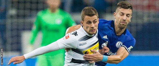 Thorgan Hazard and Matija Nastasic