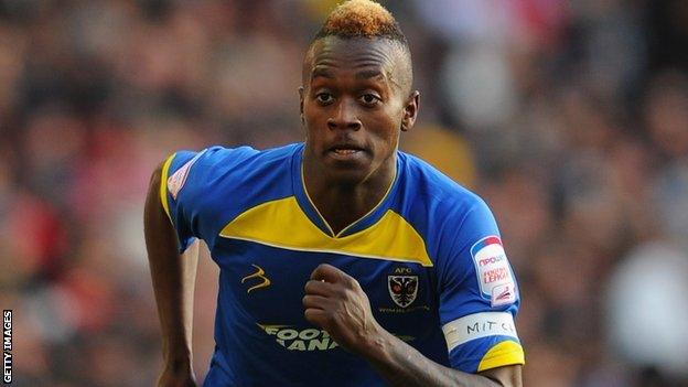 Toby Ajala scored five goals in 45 appearances for Torquay United in the Conference last season