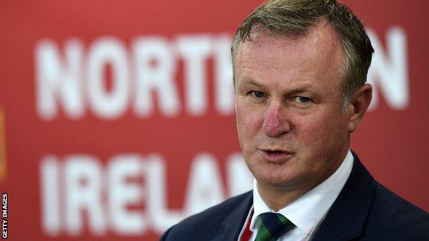 Northern Ireland manager Michael O'Neill