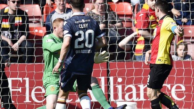 Kris Doolan scores