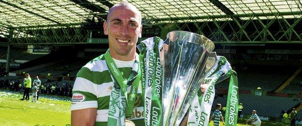 Celtic captain Scott Brown