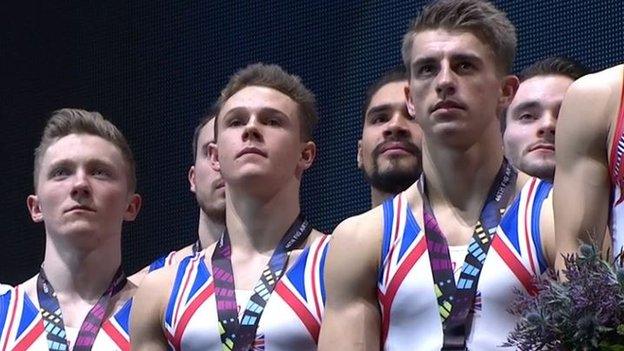 Great Britain's men gymnasts