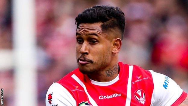 St Helens full-back Ben Barba has scored six tries in three appearances against Castleford