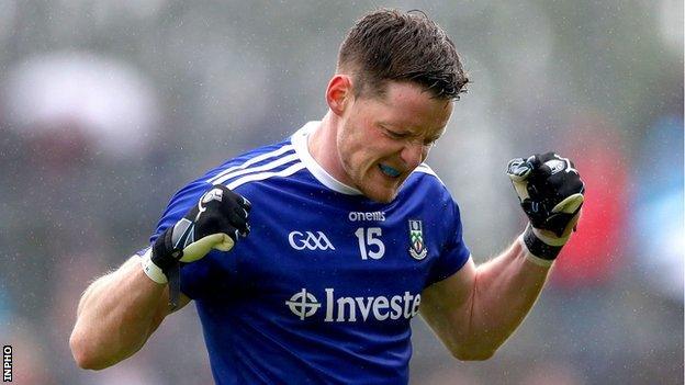 After a quiet first half, McManus kicked four late points for Monaghan