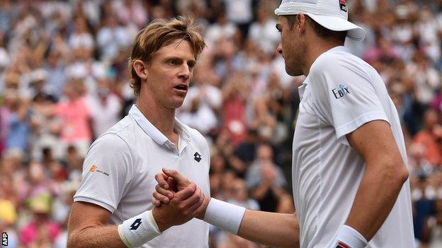 Kevin Anderson and John Isner