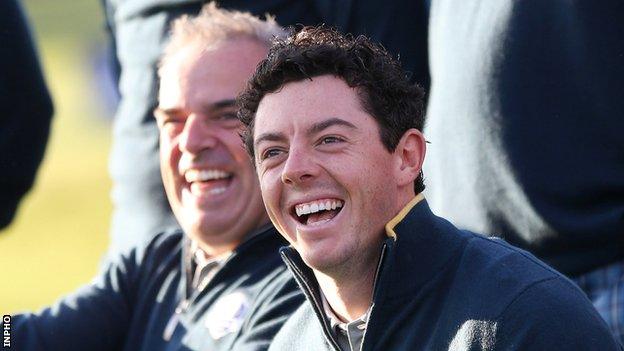 Rory McIlroy won three points for Paul McGinley's European team at the 2014 Ryder Cup at Gleneagles