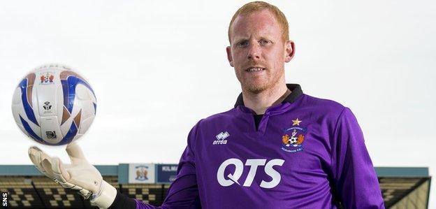 Kilmarnock goalkeeper Craig Samson