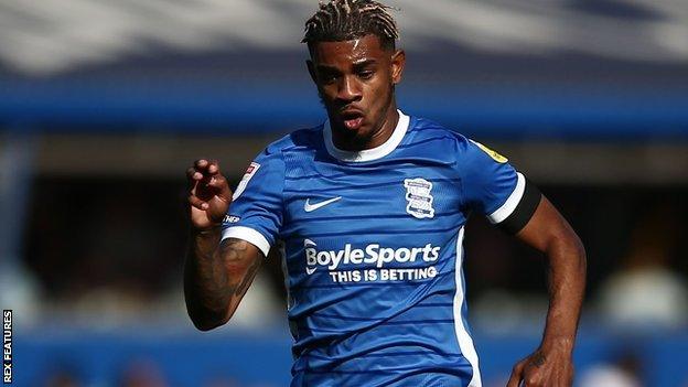 Juninho Bacuna is in his second season with Birmingham City, having signed from Glasgow Rangers in this year's January transfer window