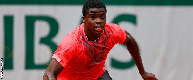 Frances Tiafoe at the 2015 US Open