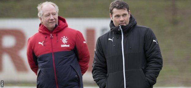 Jimmy Nicholl and Graeme Murty's