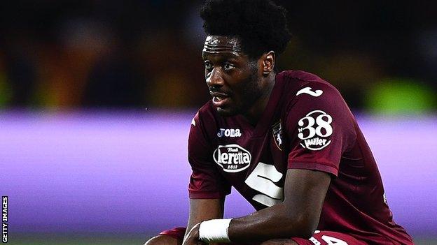 Ola Aina in action for Torino