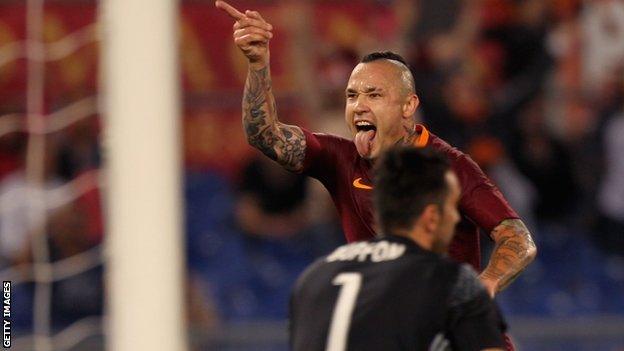 Radja Nainggolan of Roma