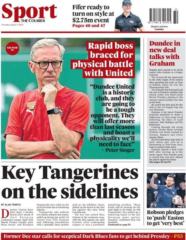 Courier back page