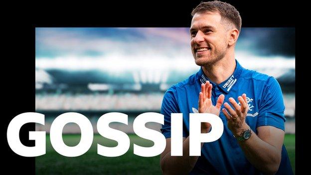 Rangers midfielder Aaron Ramsey