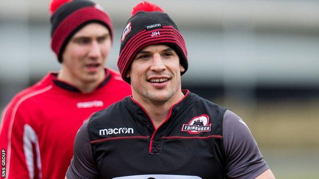 John Hardie is leaving Edinburgh at the end of the season