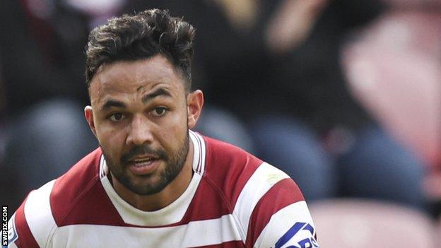 Bevan French scored his third try of the season in Wigan's win at Warringto