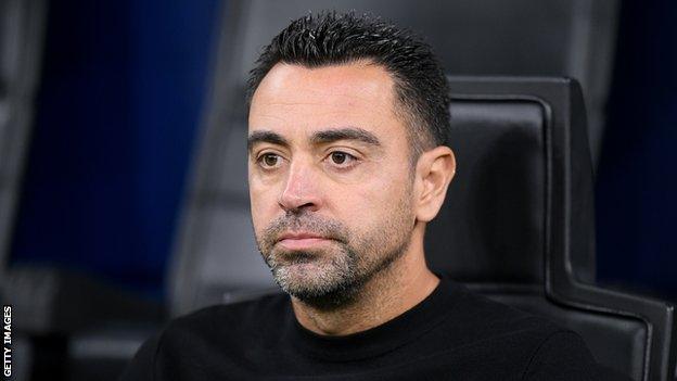 Barcelona manager Xavi