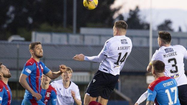 Lee Ashcroft's header rescued a point for Dundee