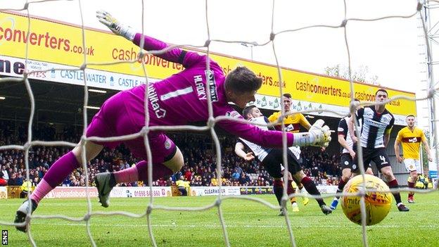 David Turnbull has 13 goals this season for Motherwell