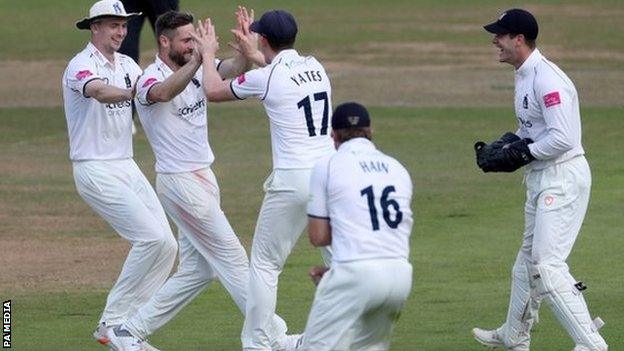 Having not played County Championship cricket in three years Chris Woakes roared back to action for the Bears with 12 match-winning wickets in two games