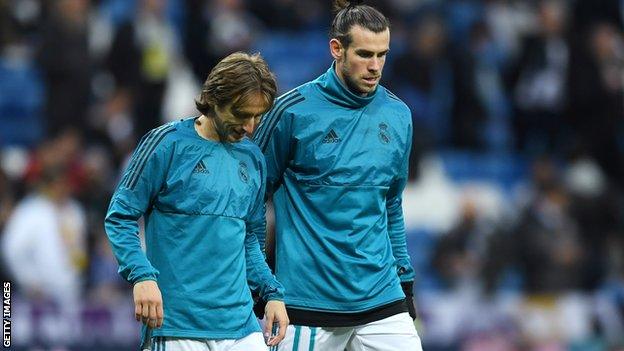 Luka Modric and Gareth Bale