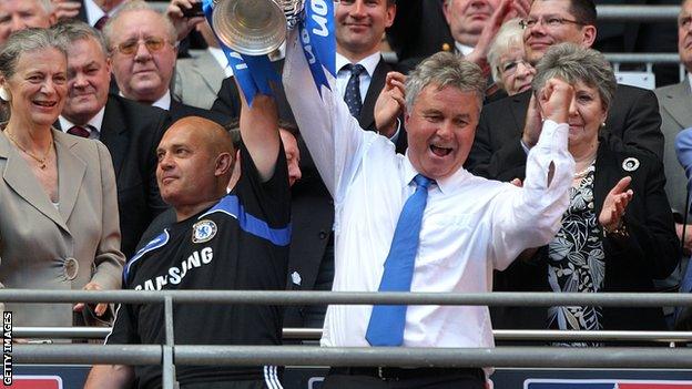 Former Chelsea manager Guus Hiddink