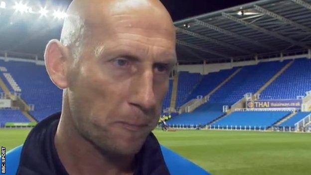 Reading manager Jaap Stam