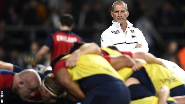 England head coach Stuart Lancaster