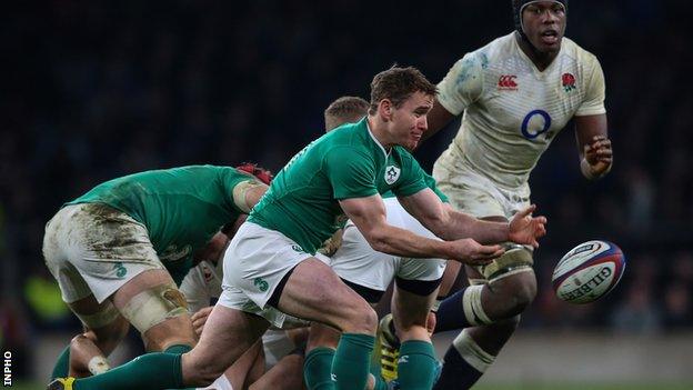 Eoin Reddan twice won the Six Nations title with Ireland