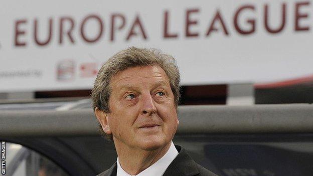 Roy Hodgson at the Europa League final