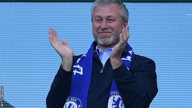 Chelsea owner Roman Abramovich