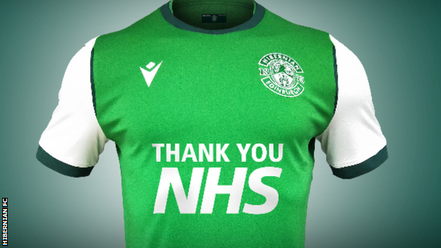 Fans will be asked to pay £5 to have the logo on their shirt, with proceeds going to the NHS